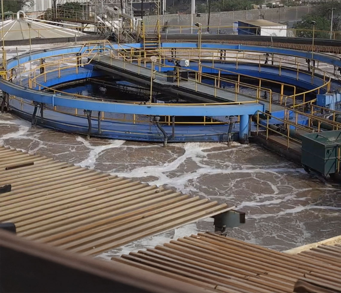 We operate 5 water treatment plants,